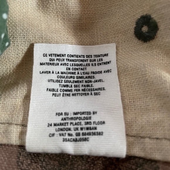 Hei Hei Anthropologie Floral Fatigue Camo Jacket - Picture 11 of 12